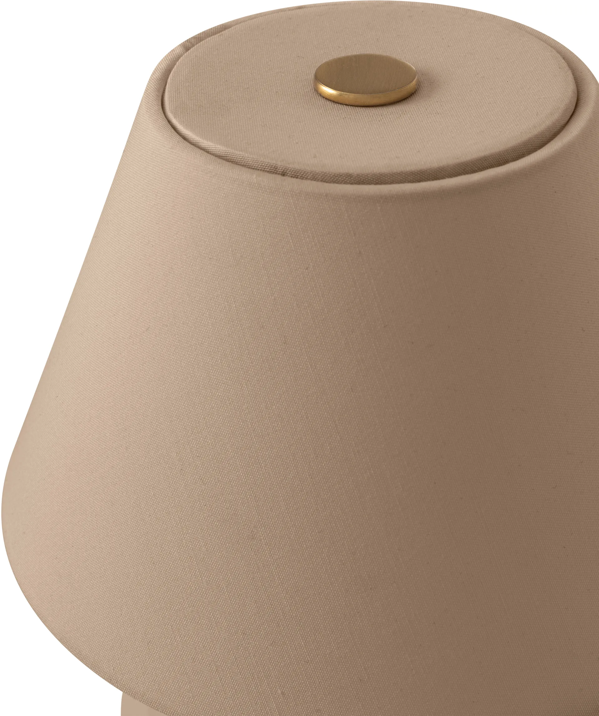 Iris 16 portabel bordlampe, Mocha Globen Lighting