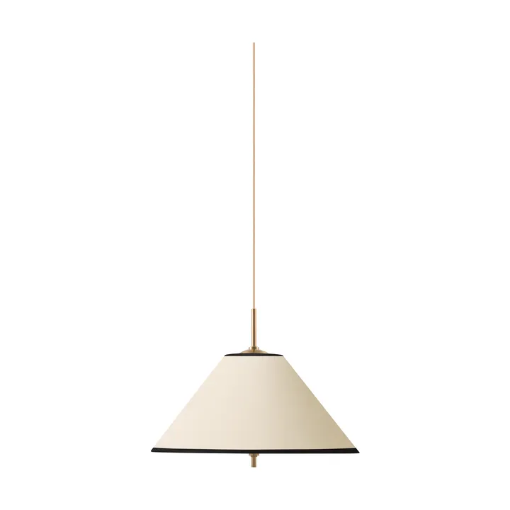 Iris pendel 25 - Creme-noir (hvid-guldfarvet) - Globen Lighting