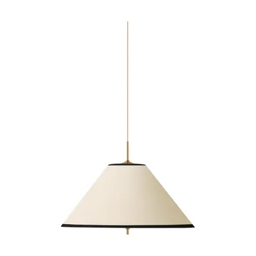 Iris pendel 50 - Creme-noir (hvid-guldfarvet) - Globen Lighting
