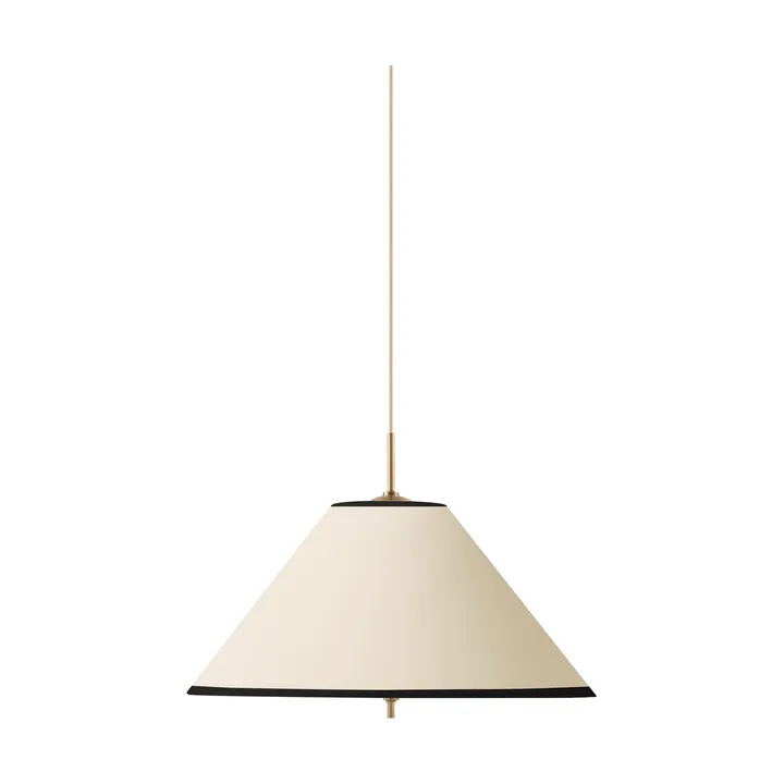 Iris pendel 50 - Creme-noir (hvid-guldfarvet) - Globen Lighting