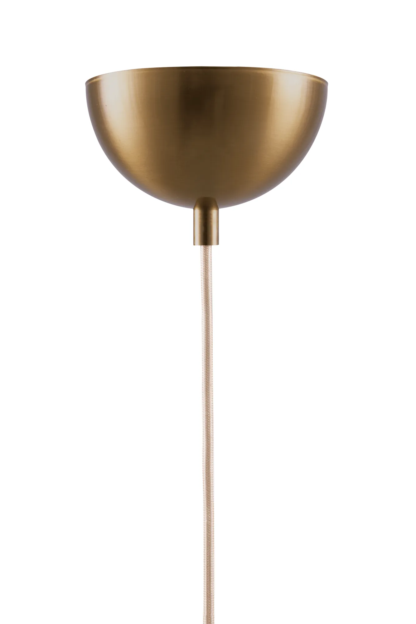 Iris pendel 50, Creme-noir (hvid-guldfarvet) Globen Lighting