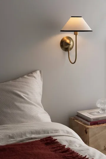Iris væglampe - Creme-noir - Globen Lighting