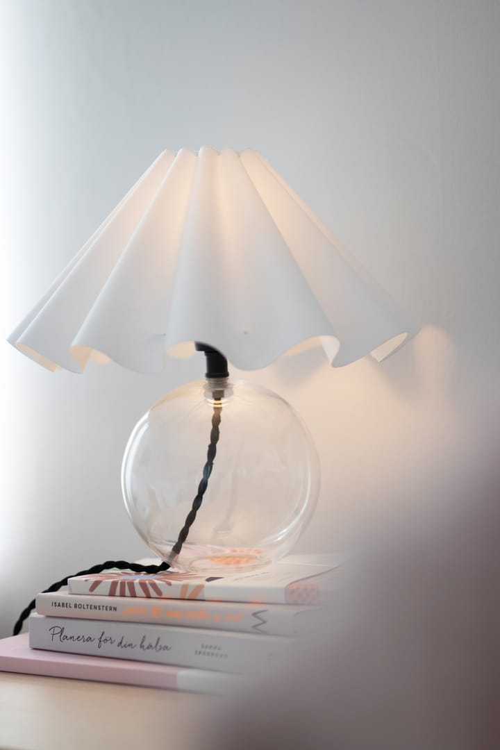 Judith bordlampe Ø30 cm - Klar/Hvid - Globen Lighting