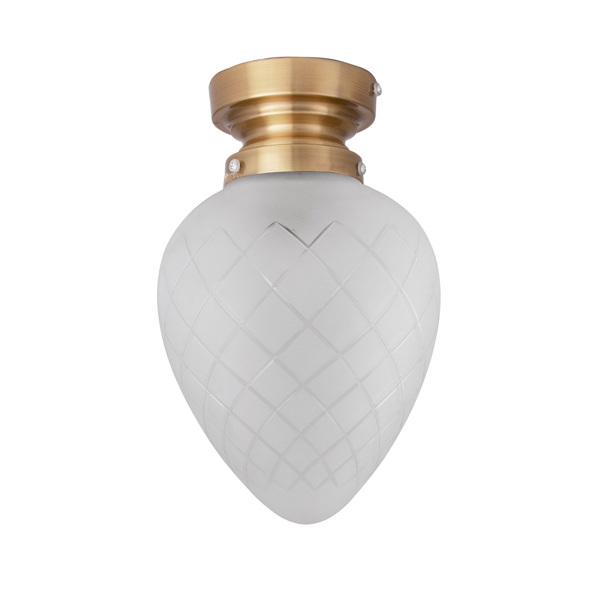 Globen Lighting Juni IP44 plafond Slebet hvid | Skandinavisk Design | Plafonder | Hvid