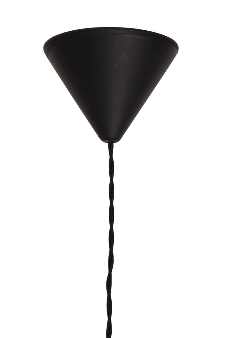Lewis pendel Ø30 cm - Hvid/Sort - Globen Lighting