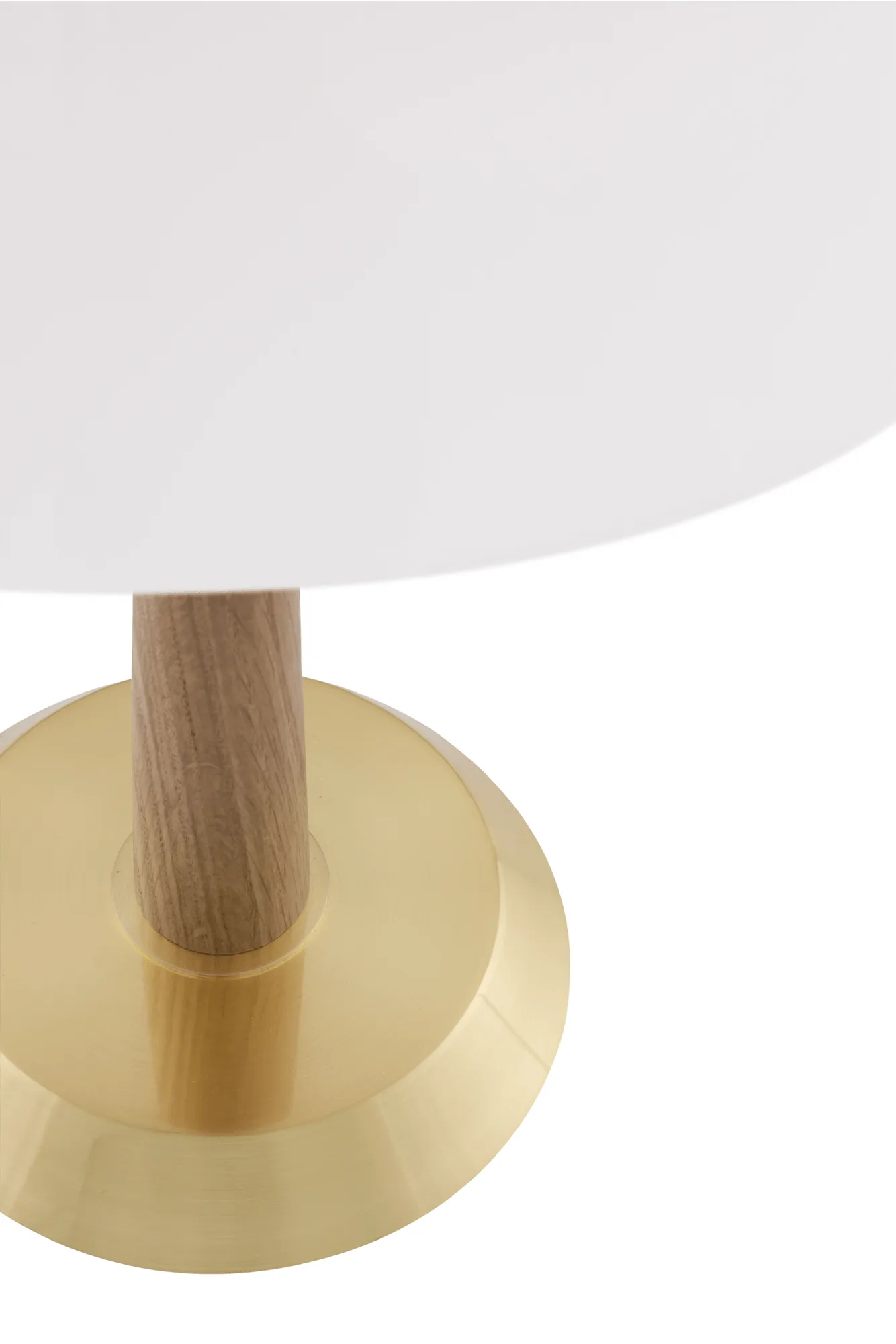 Ligna bordlampe, Eg-råmessing, Ø29x39,2 cm Globen Lighting