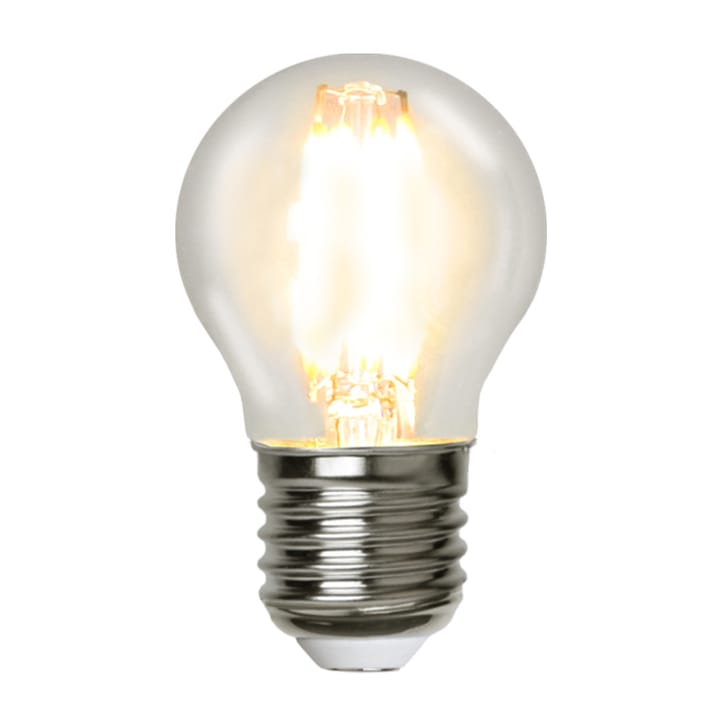 Lyskilde E27 LED-filament globe klar 45 mm - 4,2W - Globen Lighting