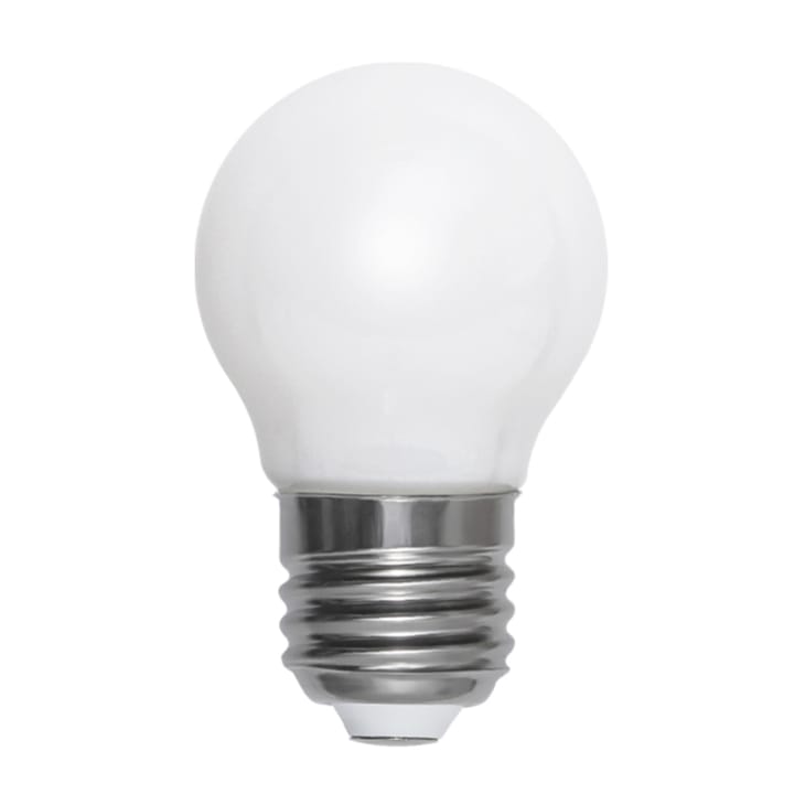 Lyskilde E27 LED-filament globe opal 45 mm - 4,5W - Globen Lighting