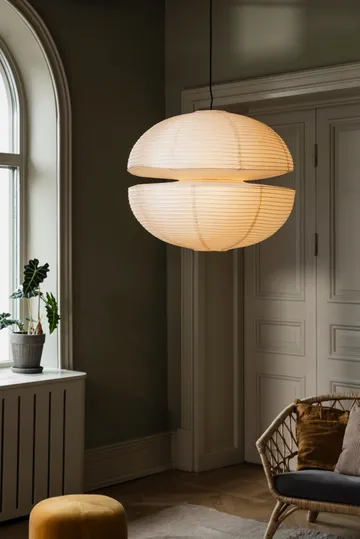 Mela lampeskærm - Beige, Ø60 cm - Globen Lighting