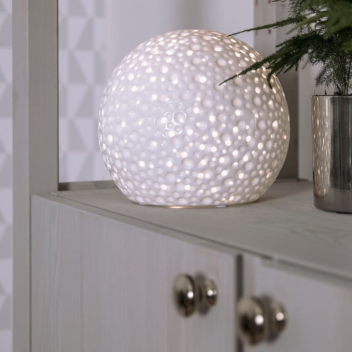 Moonlight bordlampe 16 cm - Hvid - Globen Lighting