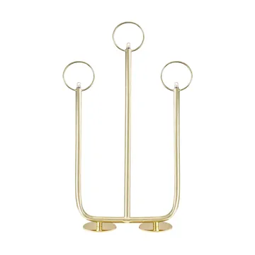 Natale 3 adventslysestage - Messing - Globen Lighting