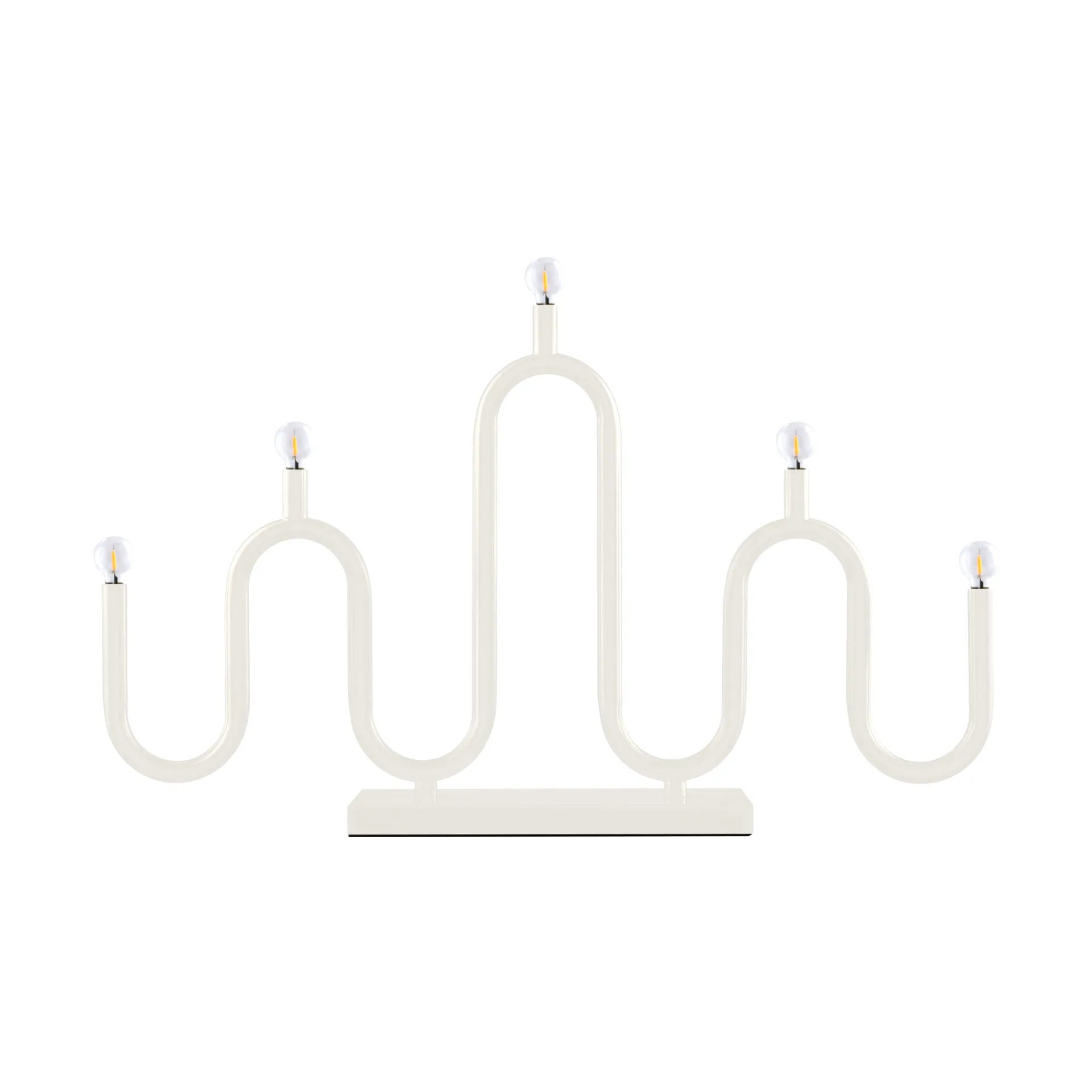 Noel 5 adventslysestage, Elfenbenshvid Globen Lighting