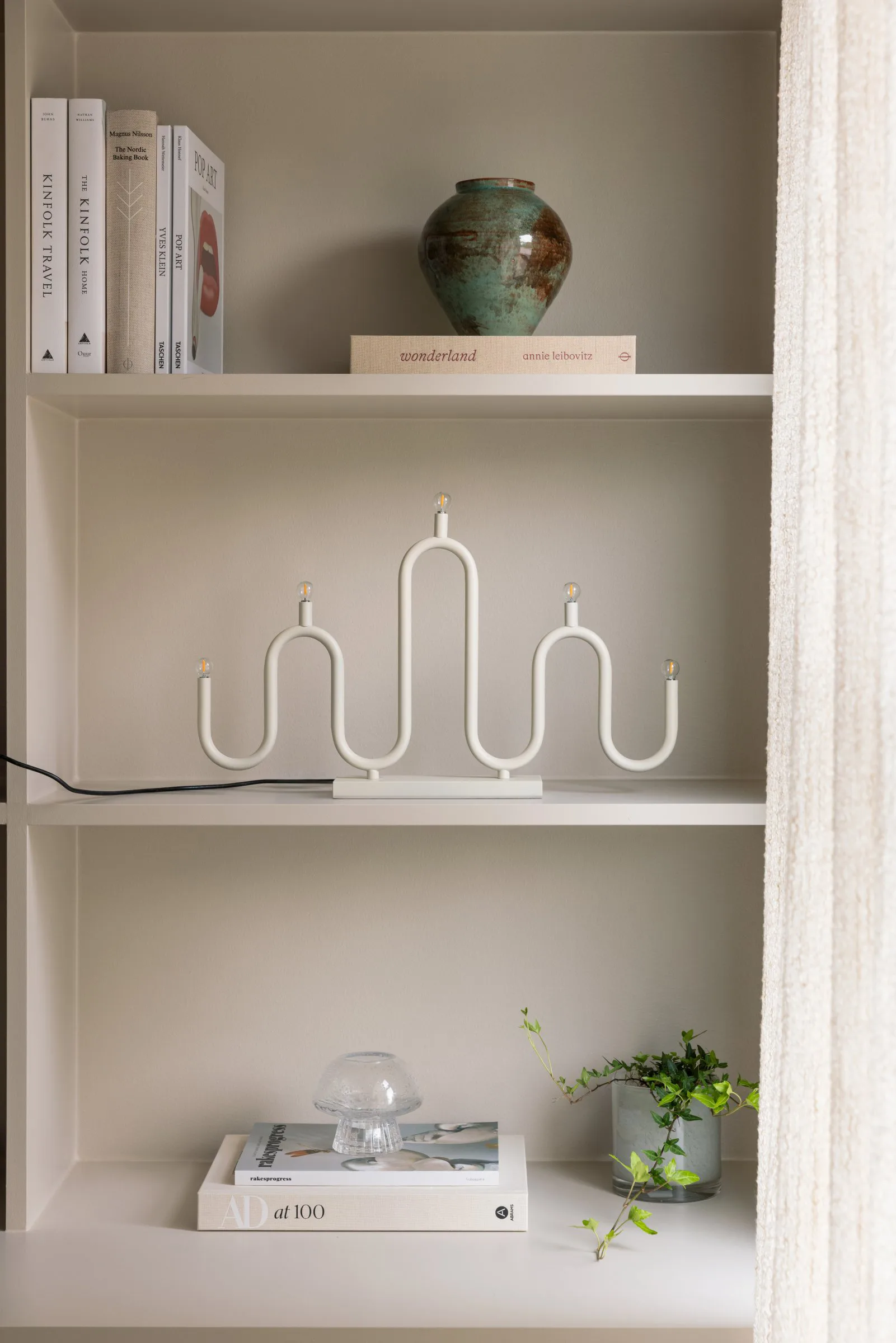 Noel 5 adventslysestage, Elfenbenshvid Globen Lighting