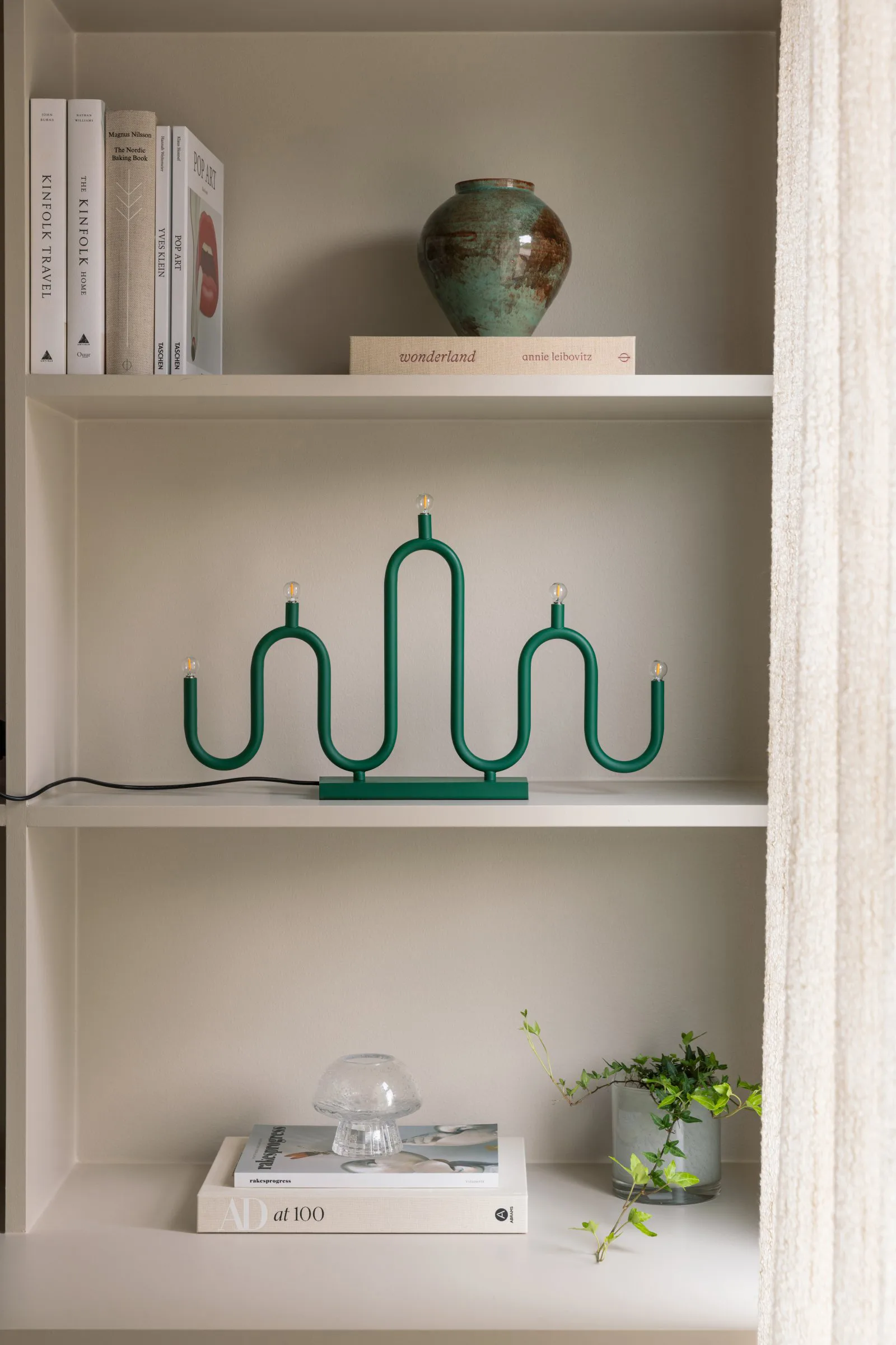 Noel 5 adventslysestage, Grøn Globen Lighting