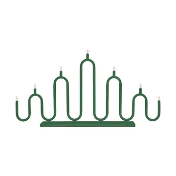 Noel 7 adventslysestage - Grøn - Globen Lighting