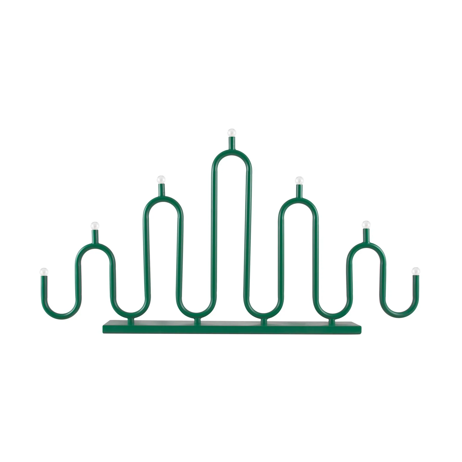 Noel 7 adventslysestage, Grøn Globen Lighting