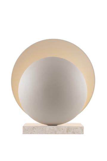 Orbit bordlampe - Beige/Travertin - Globen Lighting