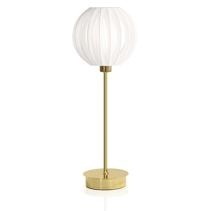 Plastband bordlampe, messing Globen Lighting