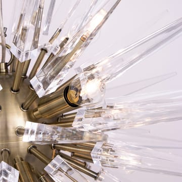 Polaris pendel lampe Ø70 cm - Brushed brass - Globen Lighting