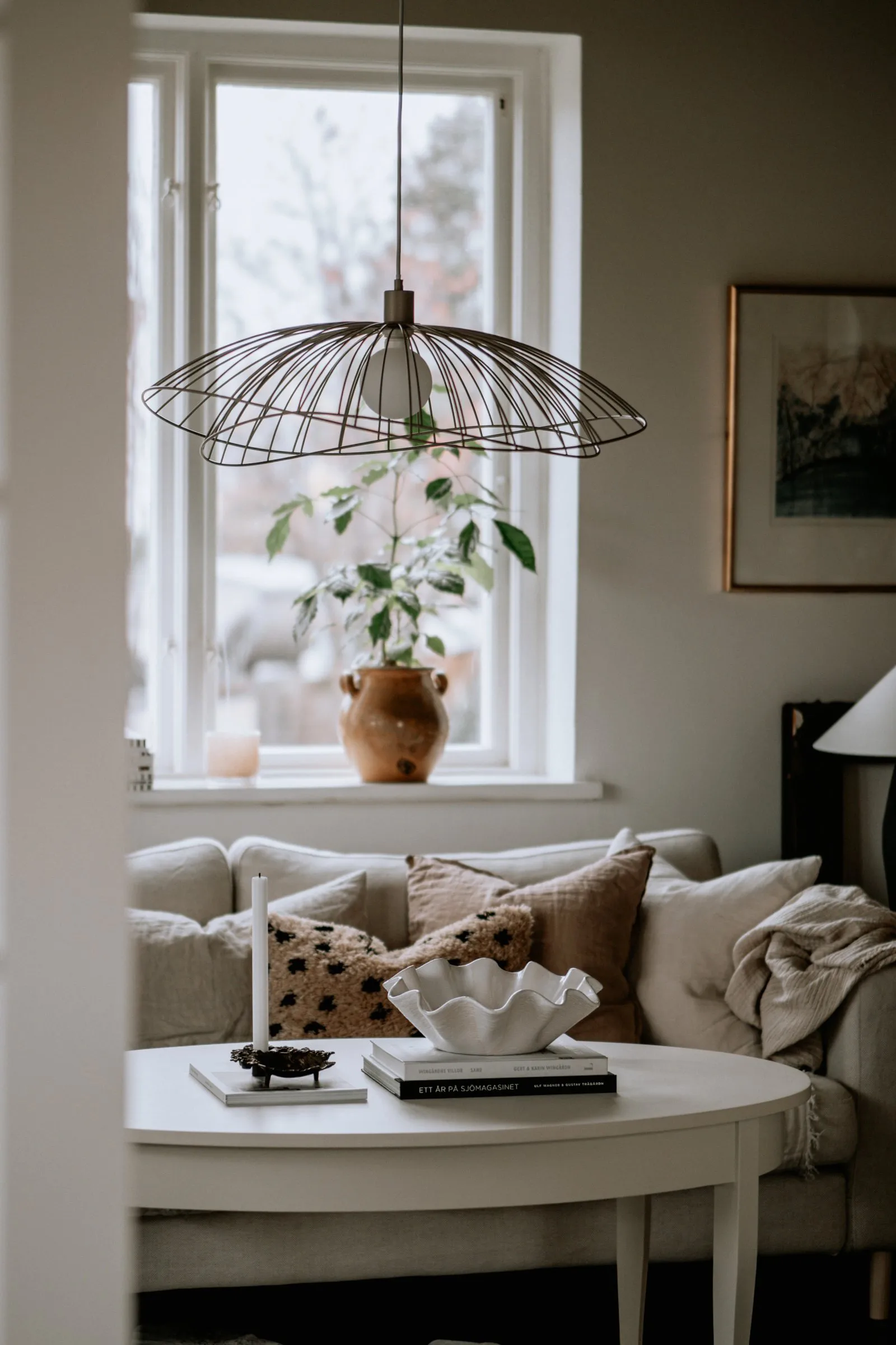 Ray loftslampe Ø70 cm, Mud Globen Lighting