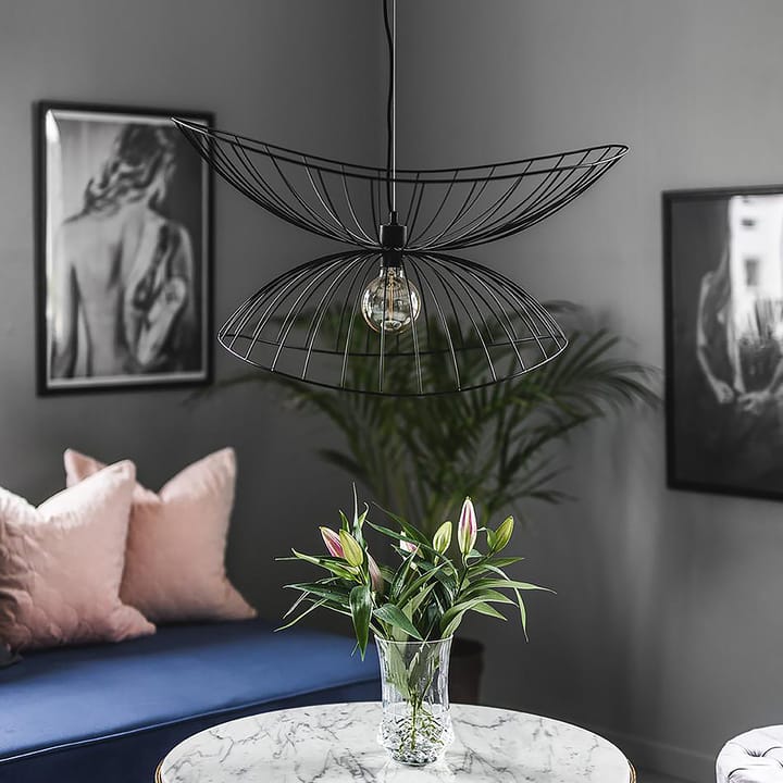 Ray loftslampe Ø70 cm, sort Globen Lighting