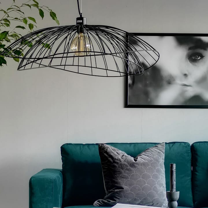 Ray loftslampe Ø70 cm, sort Globen Lighting