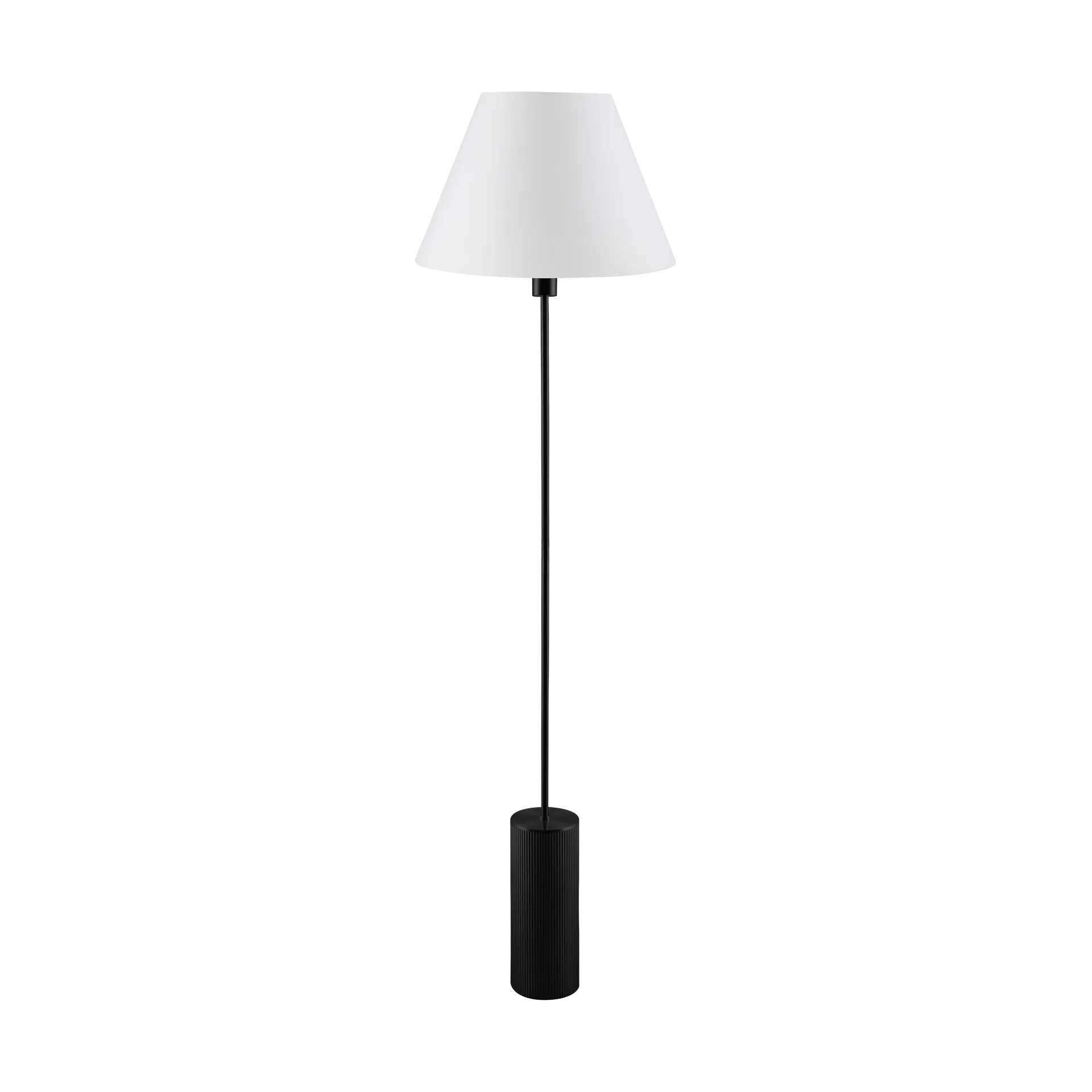 Rib lampestativ gulv, Sort Globen Lighting