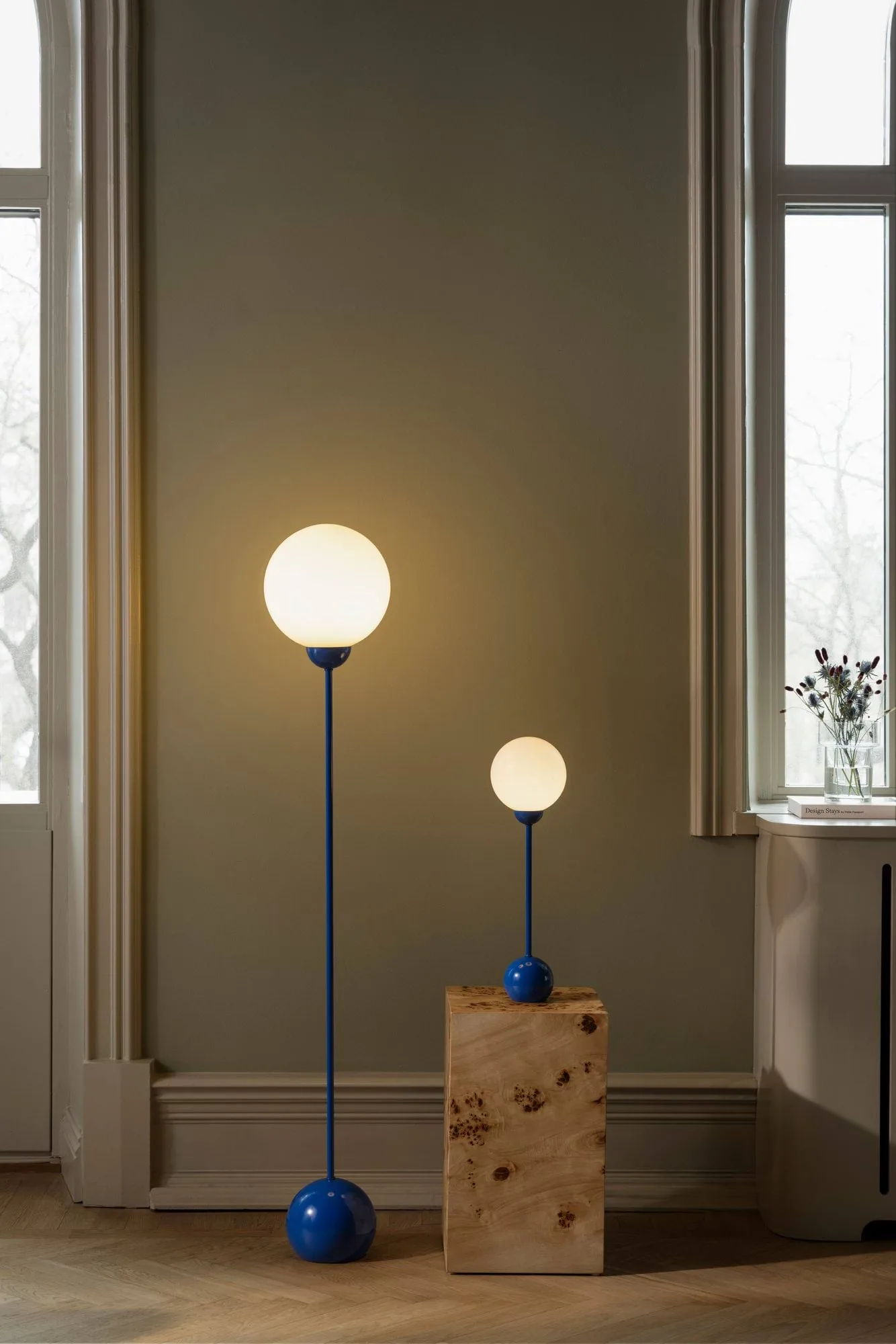 Ripley bordlampe, Blå, 52 cm Globen Lighting