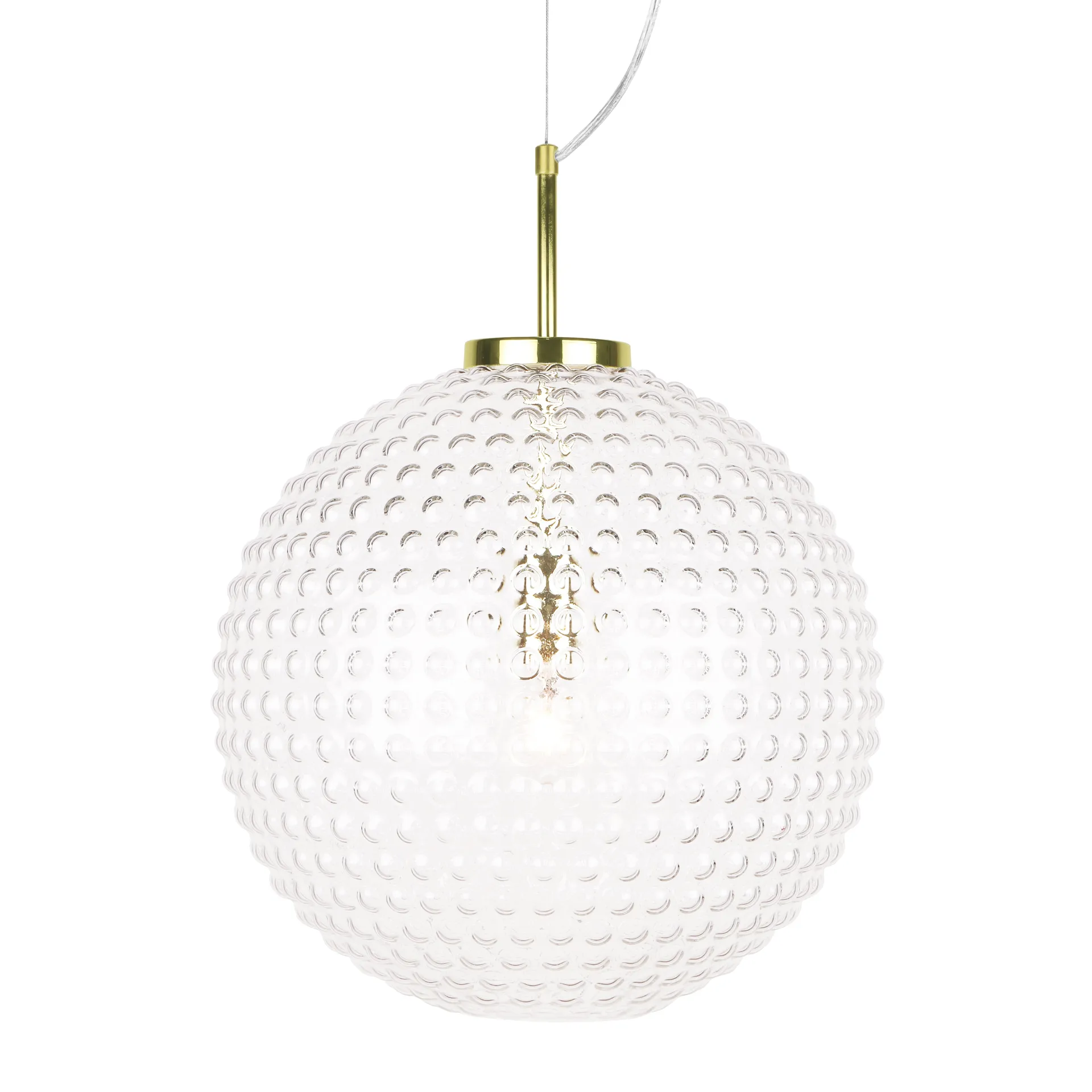 Spring XL loftslampe, klar Globen Lighting