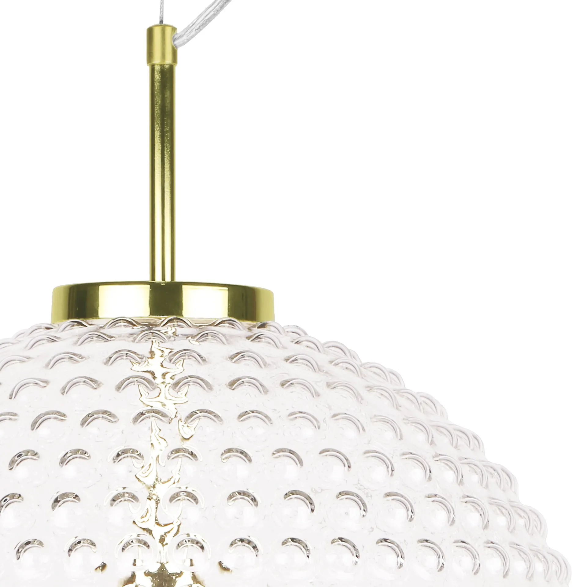 Spring XL loftslampe, klar Globen Lighting