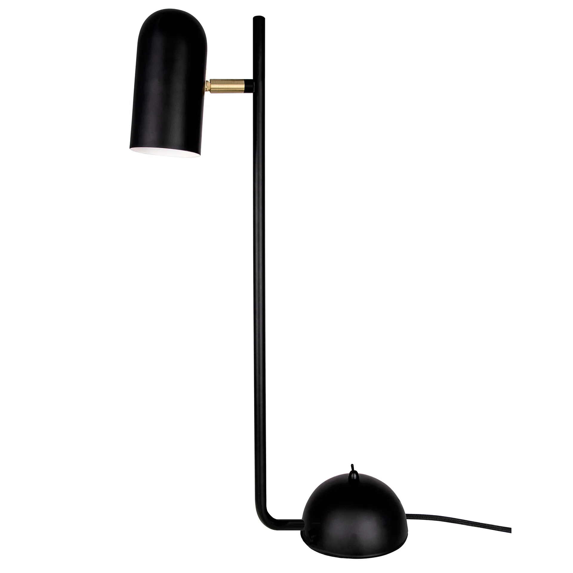 Swan bordlampe, Sort Globen Lighting