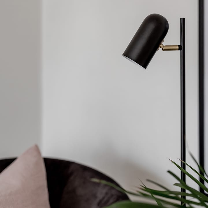Swan gulvlampe, Sort Globen Lighting