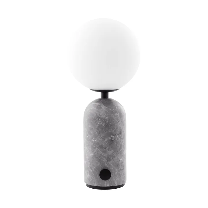 Torrano bordlampe bærbar - Grå marmor, 27,5 cm - Globen Lighting