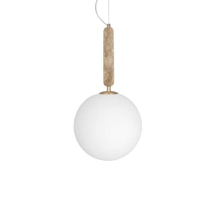 Torrano pendel 30 cm - Travertin - Globen Lighting