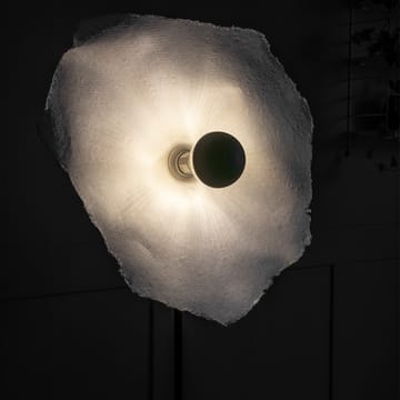 Tropez gulvlampe - natur, sort stel - Globen Lighting