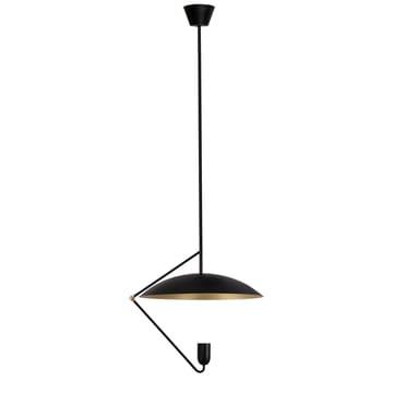 Undercover pendel 50 cm - Sort/Børstet messing - Globen Lighting