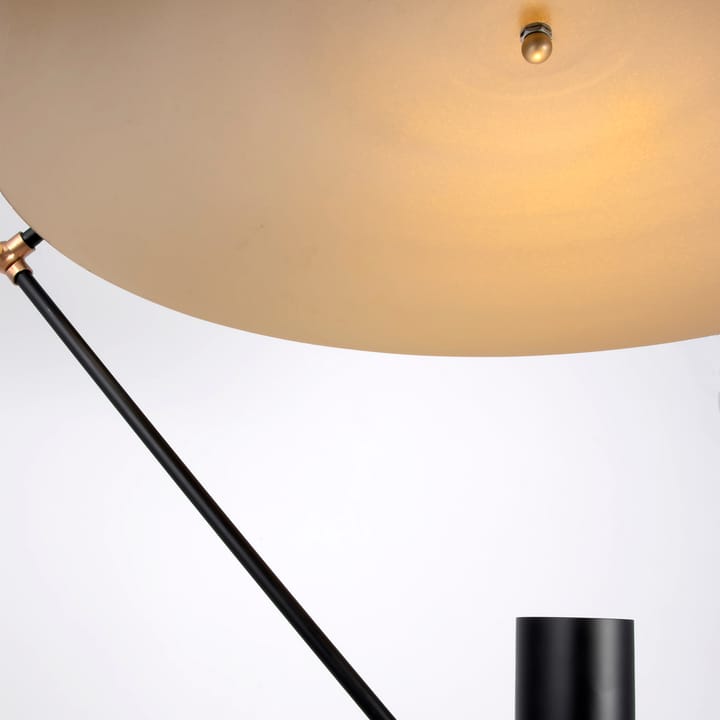 Undercover pendel 50 cm - Sort/Børstet messing - Globen Lighting