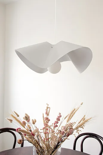 Volang pendel Ø50 cm, Hvid Globen Lighting