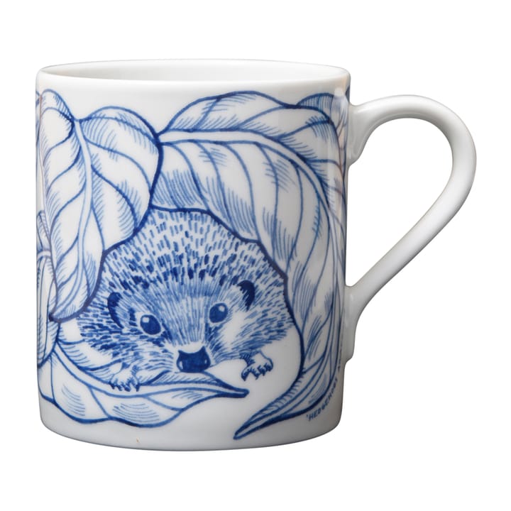 Hedgehogs awakening krus 35 cl - Blå - Götefors Porslin
