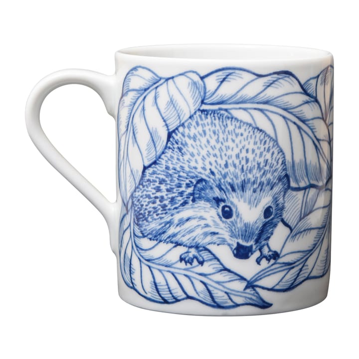 Hedgehogs awakening krus 35 cl - Blå - Götefors Porslin