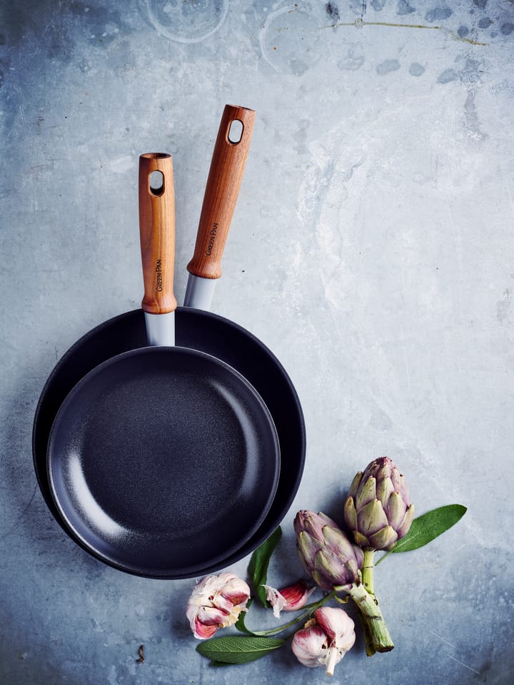 Mayflower Pro stegepandesæt + grillpalet, 3 dele GreenPan