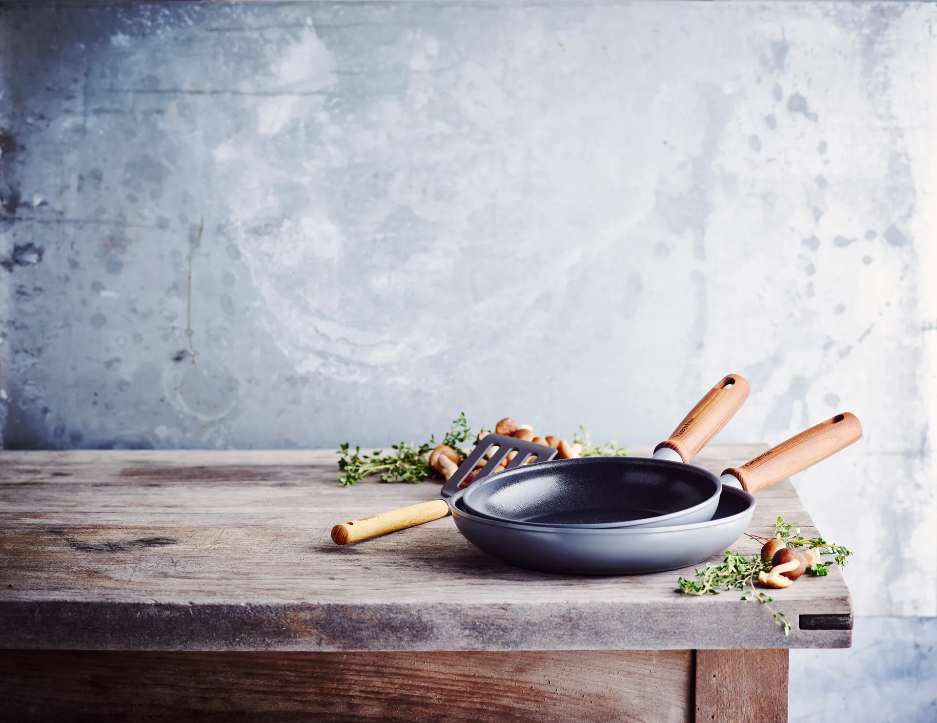 Mayflower Pro stegepandesæt + grillpalet, 3 dele GreenPan