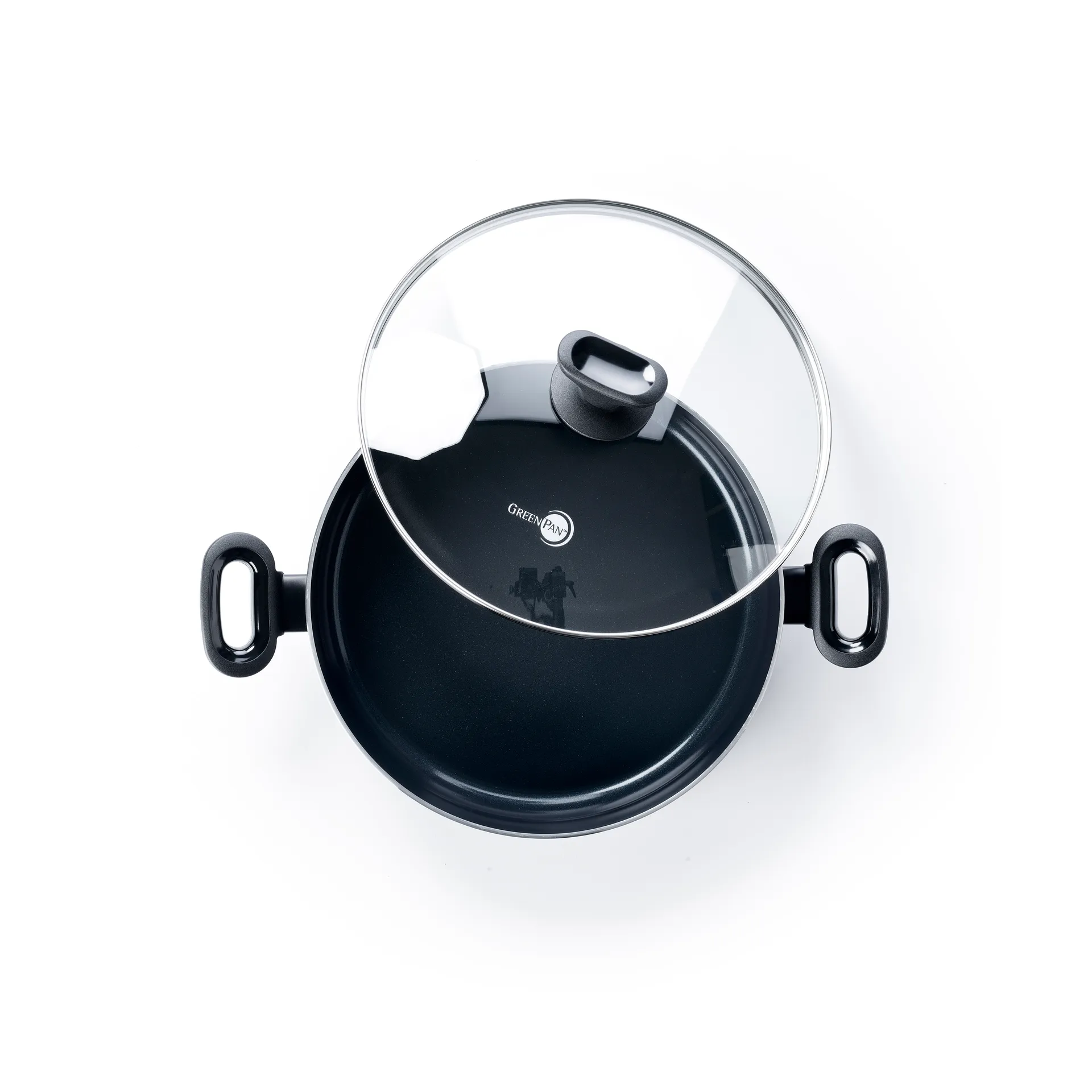 Torino sauterpande med låg, 28 cm GreenPan