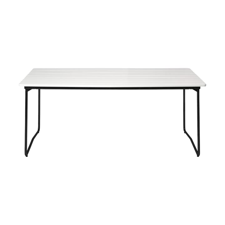 B31 170 spisebord, Hvidlakeret eg-sort Grythyttan Stålmöbler
