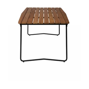B31 170 spisebord - Ubehandlet teak-sort - Grythyttan Stålmöbler