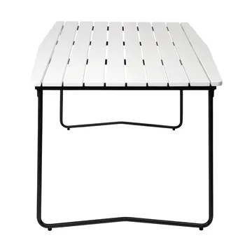 B31 spisebord - Hvidlakeret eg-sort - Grythyttan Stålmöbler