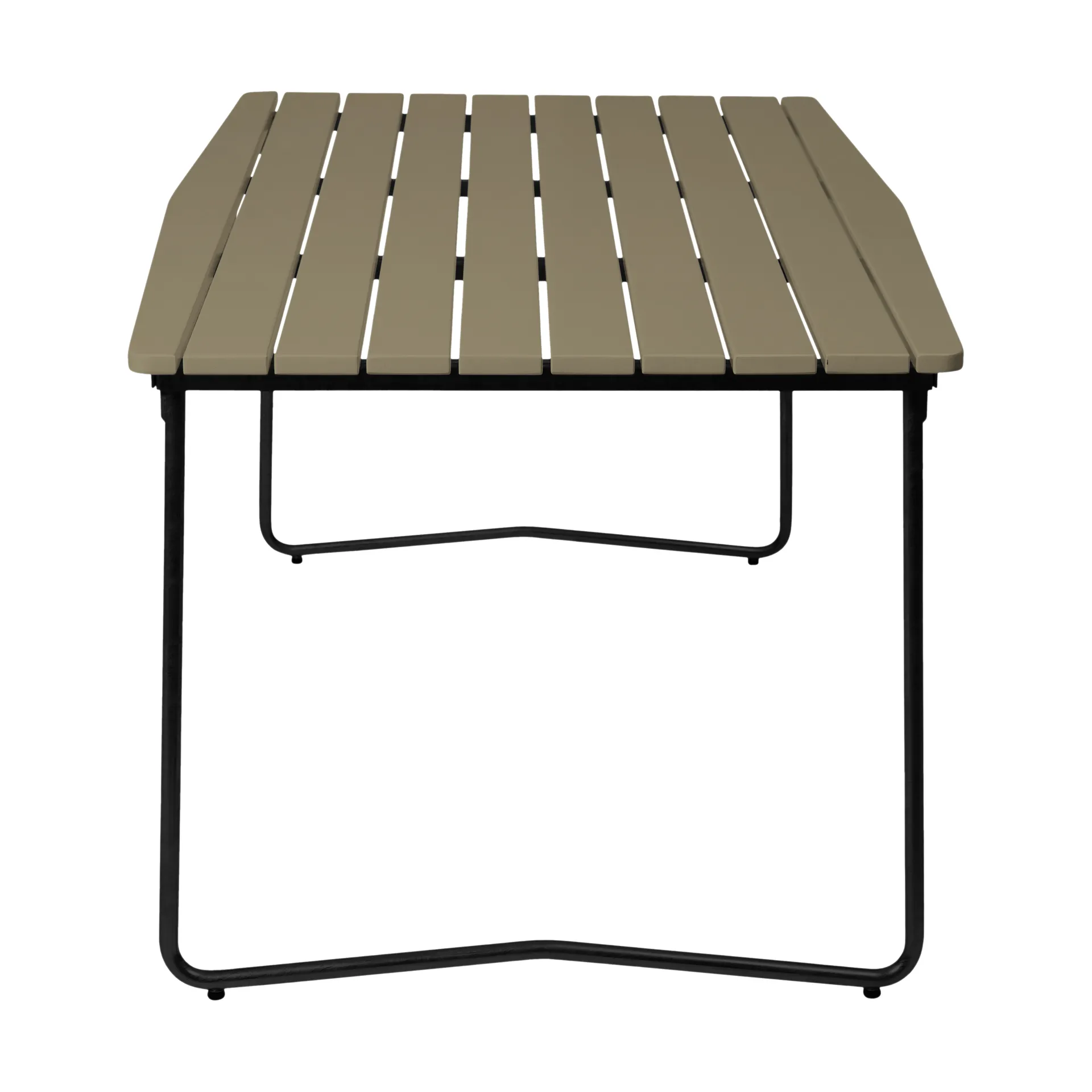 B31 spisebord, Lysegrøn eg-sort Grythyttan Stålmöbler