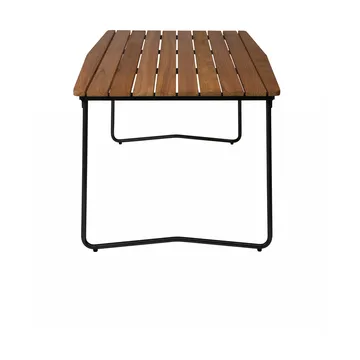 B31 spisebord - Ubehandlet teak-sort - Grythyttan Stålmöbler