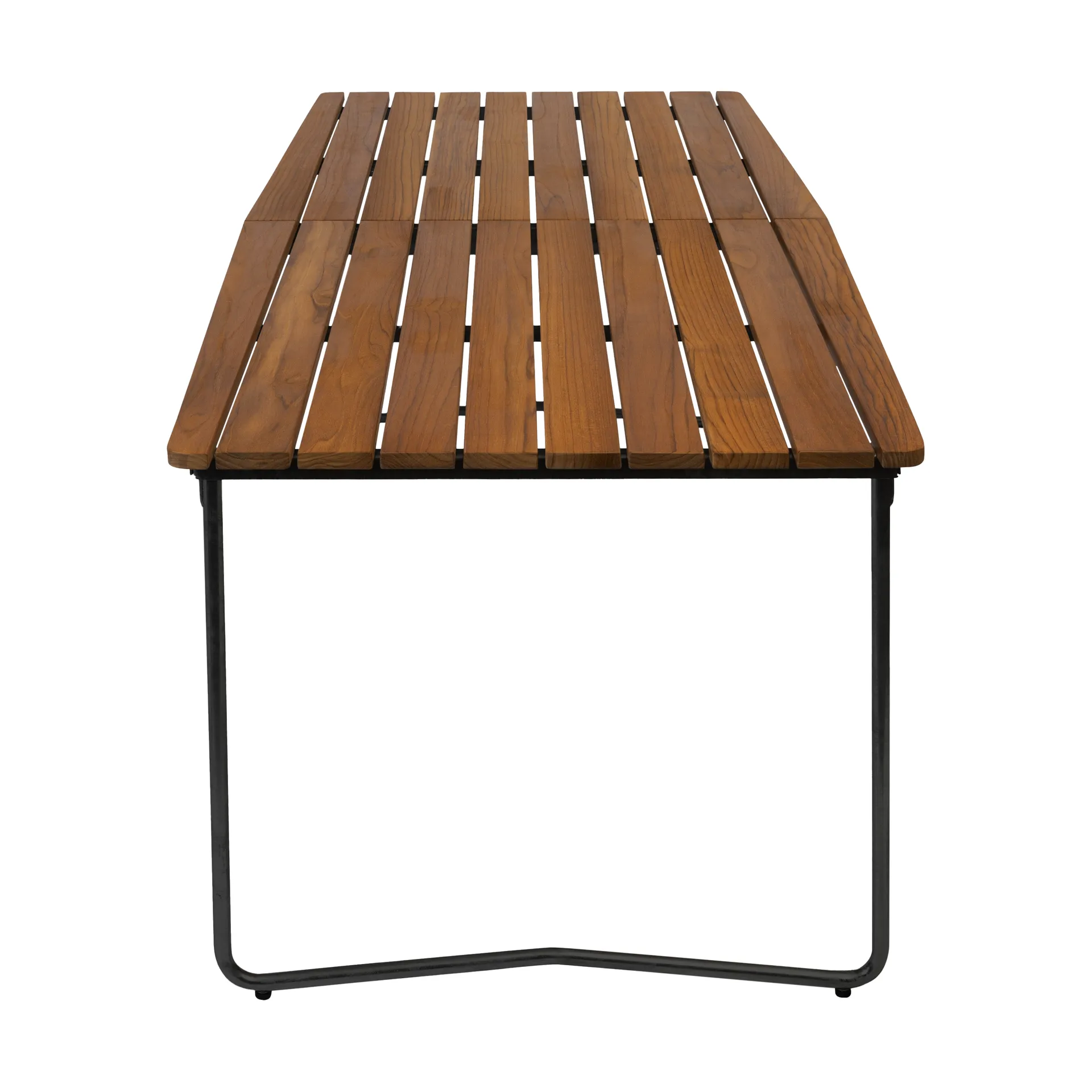 B31 spisebord, Ubehandlet teak-sort Grythyttan Stålmöbler