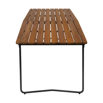 B31 spisebord - Ubehandlet teak-sort - Grythyttan Stålmöbler